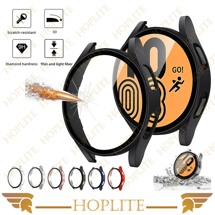کاور هاپلایت مدل PC-Bumper-HL مناسب برای ساعت هوشمند سامسونگ Galaxy Watch 5 44mm به همراه محافظ صفحه نمایش