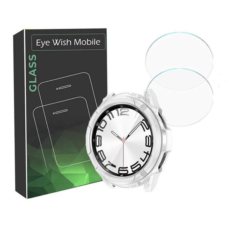 محافظ صفحه نمایش آی ویش مدل SH مناسب برای ساعت هوشمند سامسونگ GALAXY WATCH 6 40 MM بسته دو عددی