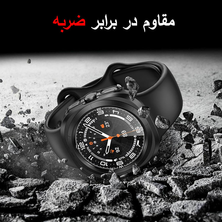 کاور گلستیک مدل GL-NGL مناسب برای ساعت هوشمند سامسونگ Galaxy Watch 7 Ultra 47mm