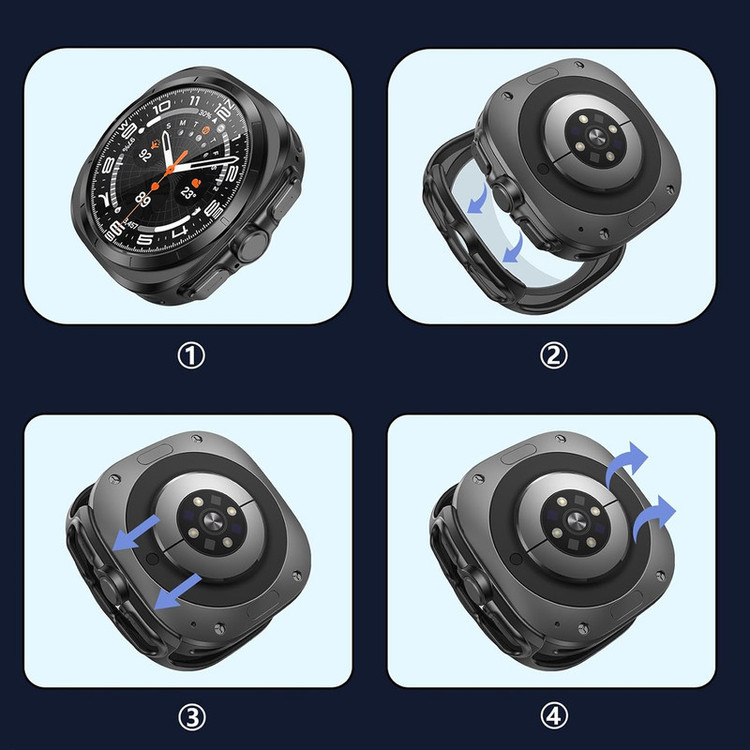 کاور گلستیک مدل GL-NGL مناسب برای ساعت هوشمند سامسونگ Galaxy Watch 7 Ultra 47mm