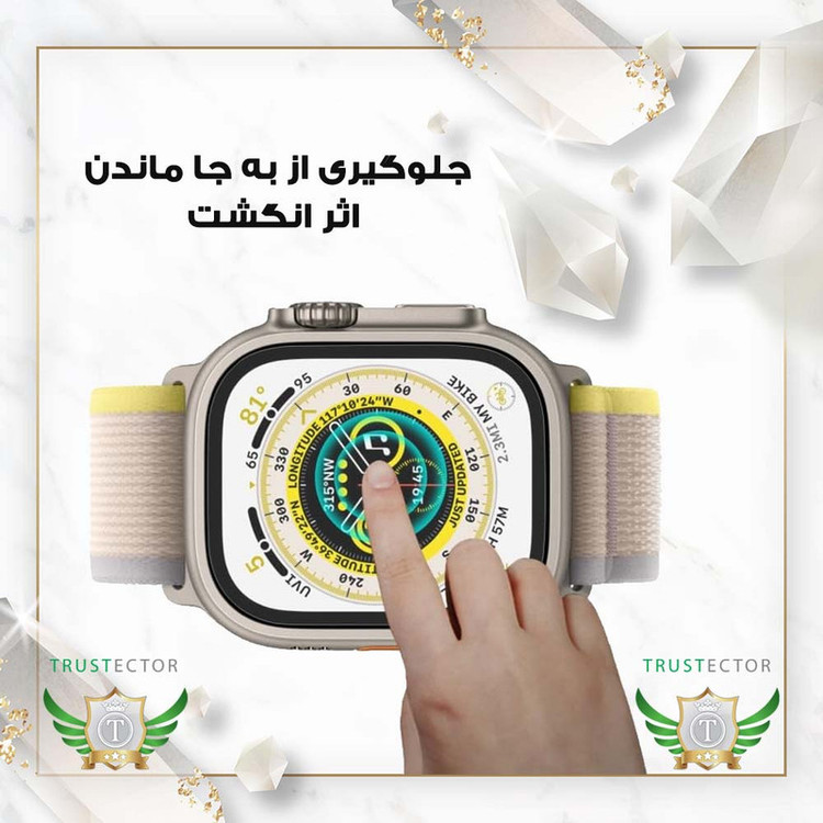 محافظ صفحه نمایش تراستکتور مدل SMWT20 مناسب برای ساعت هوشمند شیائومی GS