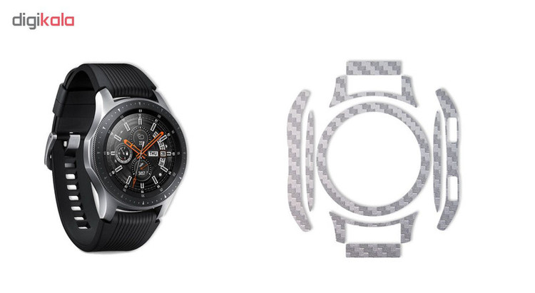 بسته 2 عددی برچسب ماهوت مدل Carbon-fiber مناسب برای ساعت هوشمند Samsung Galaxy Watch 46mm