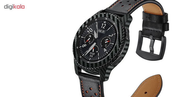 بسته 2 عددی برچسب ماهوت مدل Carbon-fiber مناسب برای ساعت هوشمند Samsung Galaxy Watch 46mm