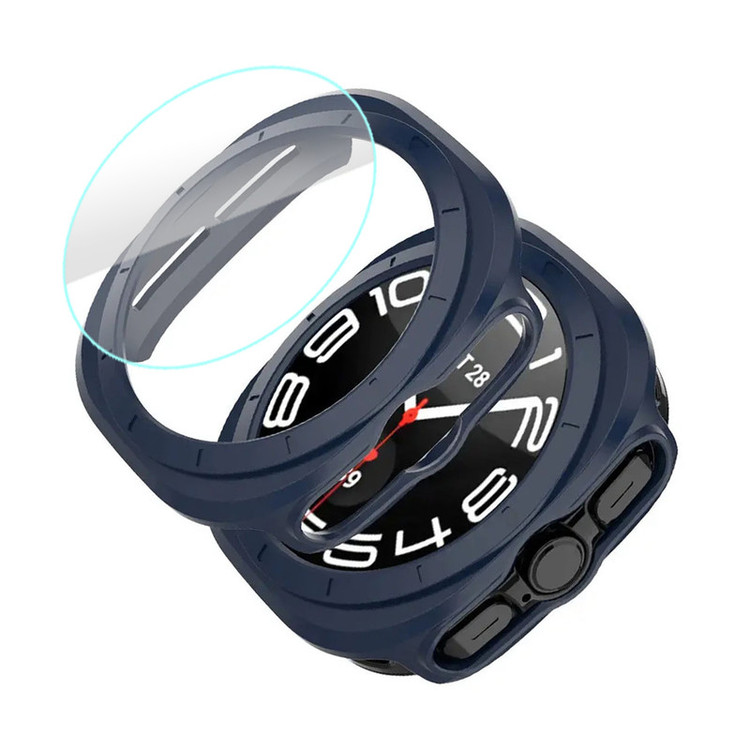 کاور سوپرسی مدل PC Bumper SC مناسب برای ساعت هوشمند سامسونگ Galaxy Watch 7 Ultra 47mm به همراه محافظ صفحه نمایش