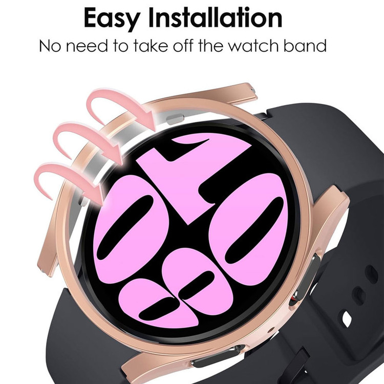 کاور واچ من مدل bumper-WM مناسب برای ساعت هوشمند سامسونگ Galaxy Watch 4 40 mm به همراه محافظ صفحه نمایش