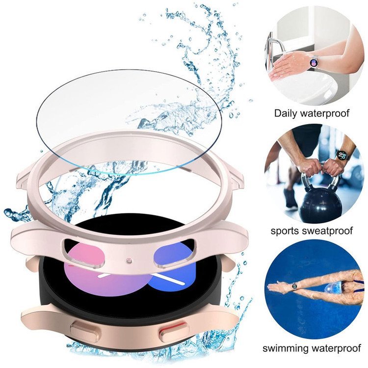 کاور واچ من مدل bumper-WM مناسب برای ساعت هوشمند سامسونگ Galaxy Watch 4 40 mm به همراه محافظ صفحه نمایش