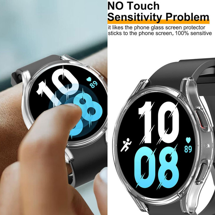 کاور واچ من مدل bumper-WM مناسب برای ساعت هوشمند سامسونگ Galaxy Watch 6 Classic 47 mm به همراه محافظ صفحه نمایش