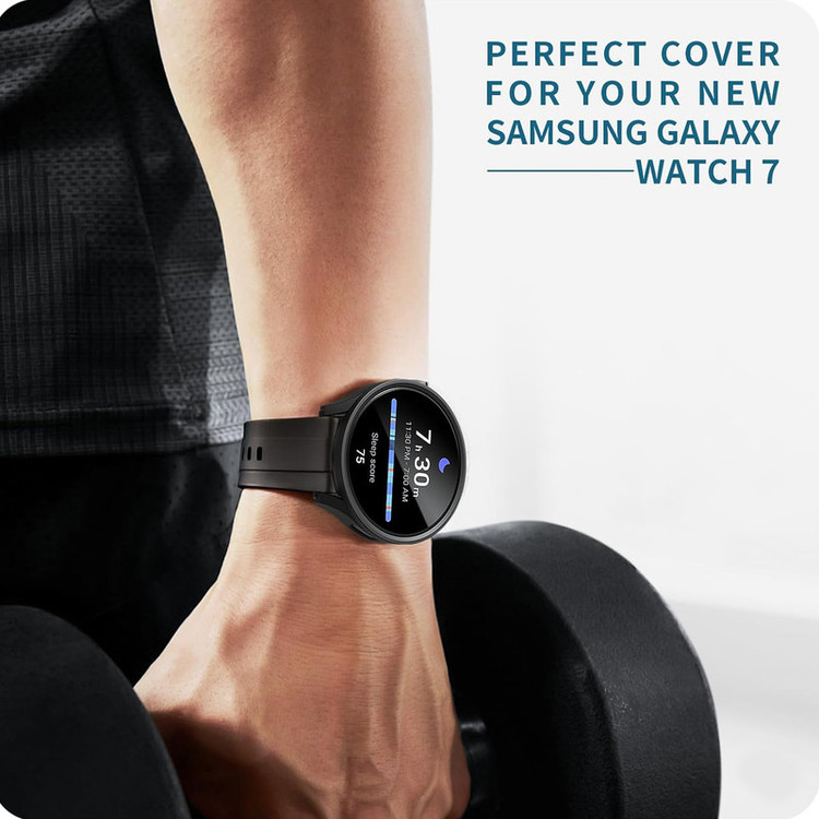 کاور برنارد مدل PC Bumper BR مناسب برای ساعت هوشمند سامسونگ Galaxy Watch 7 40mm به همراه محافظ صفحه نمایش
