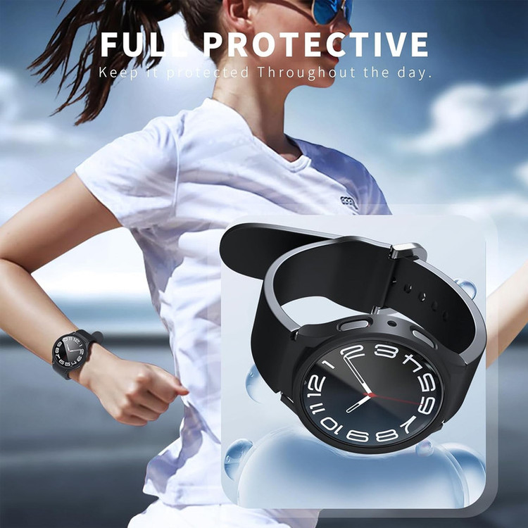 کاور برنارد مدل PC Bumper BR مناسب برای ساعت هوشمند سامسونگ Galaxy Watch 7 40mm به همراه محافظ صفحه نمایش
