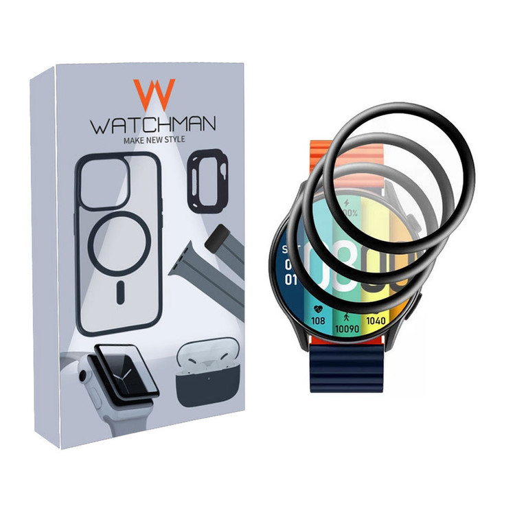 محافظ صفحه نمایش نانو واچ من مدل pmma-WM مناسب برای ساعت هوشمند کیسلکت L11 pro بسته سه عددی