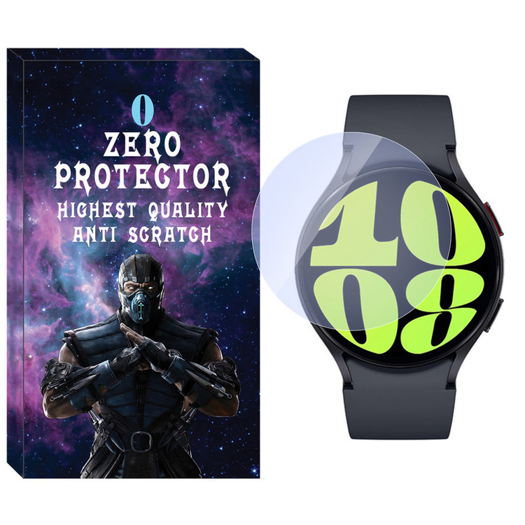 محافظ صفحه نمایش شیشهای زیرو مدل SH-ZR مناسب برای ساعت هوشمند سامسونگ Galaxy watch 6 40mm