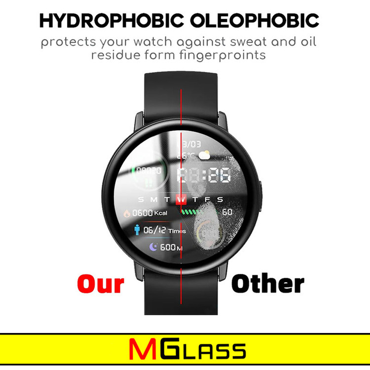 محافظ صفحه نمایش نانو امگلس مدل Pmma-MG مناسب برای ساعت هوشمند سامسونگ Galaxy Watch 5 44mm بسته دو عددی