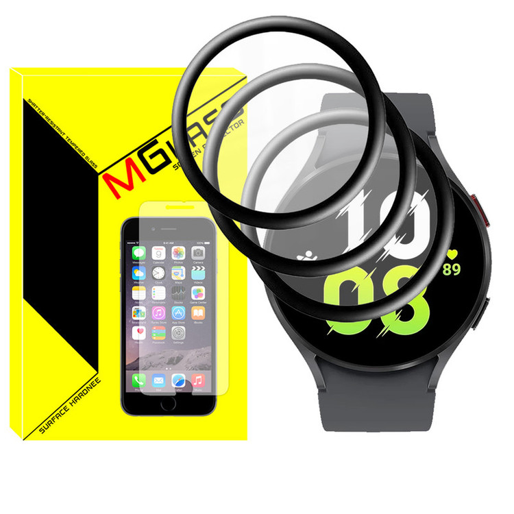 محافظ صفحه نمایش نانو امگلس مدل Pmma-MG مناسب برای ساعت هوشمند سامسونگ Galaxy Watch 5 44mm بسته سه عددی