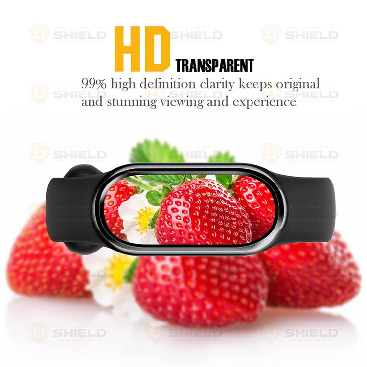 محافظ صفحه نمایش آلتیمیت شیلد مدل Nano Pmma مناسب برای ساعت هوشمند شیائومی Mi Band 8 بسته سه عددی