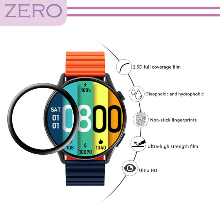 محافظ صفحه نمایش نانو زیرو مدل Pmma-ZR مناسب برای ساعت هوشمند سامسونگ Galaxy Watch 6 44mm بسته دو عددی