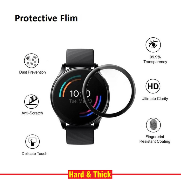 محافظ صفحه نمایش نانو هارد اند تیک مدل NHT مناسب برای ساعت هوشمند شیائومی Amazfit GTR 3 Pro بسته دو عددی