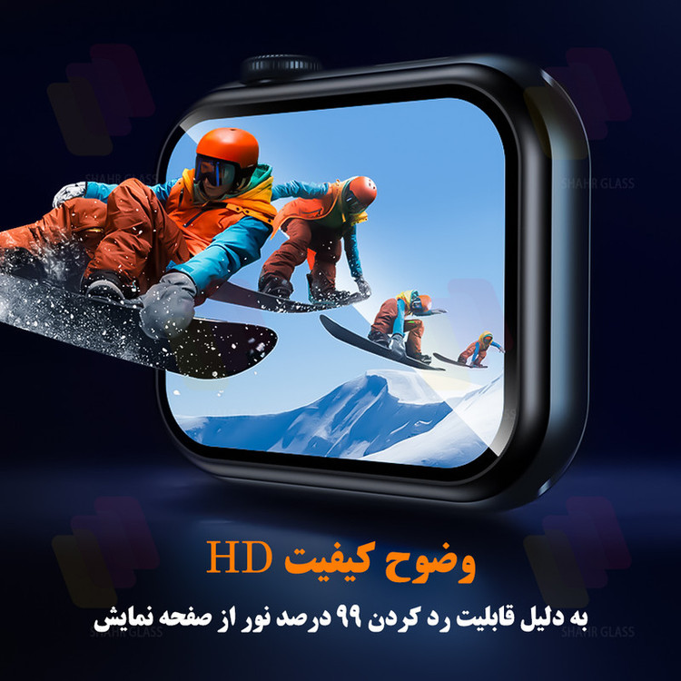 محافظ صفحه نمایش شهر گلس مدل PMMAWSH مناسب برای ساعت هوشمند هایلو Solar / LS05