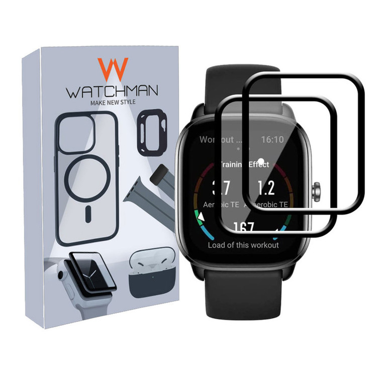 محافظ صفحه نمایش نانو واچ من مدل pmma-WM مناسب برای ساعت هوشمند شیائومی maimo watch wt2105 بسته دو عددی