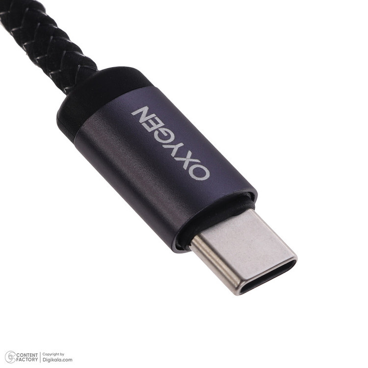 کابل تبدیل USB-C اکسیژن مدل LX-22 طول 0.25 متر