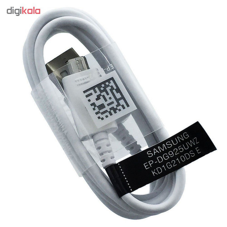 کابل تبدیل USB به microUSB مدل EP-DG925UWE طول 1 متر به همراه مبدل OTG microUSB