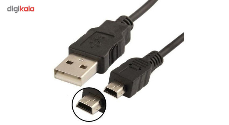 کابل تبدیل USB به Mini USB مدل الدینیو به طول1.5 متر