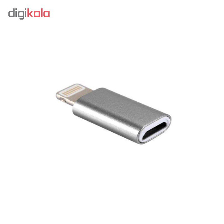 مبدل micro USB به لایتنینگ مدل SH8