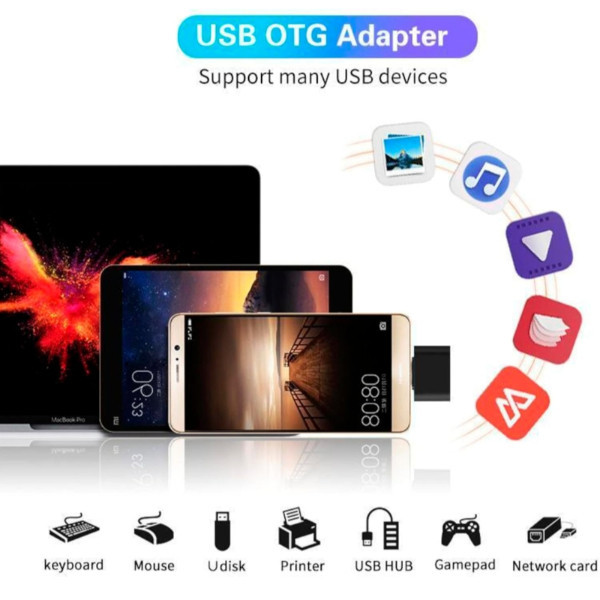 مبدل OTG USB-C به USB مدل TRH_464