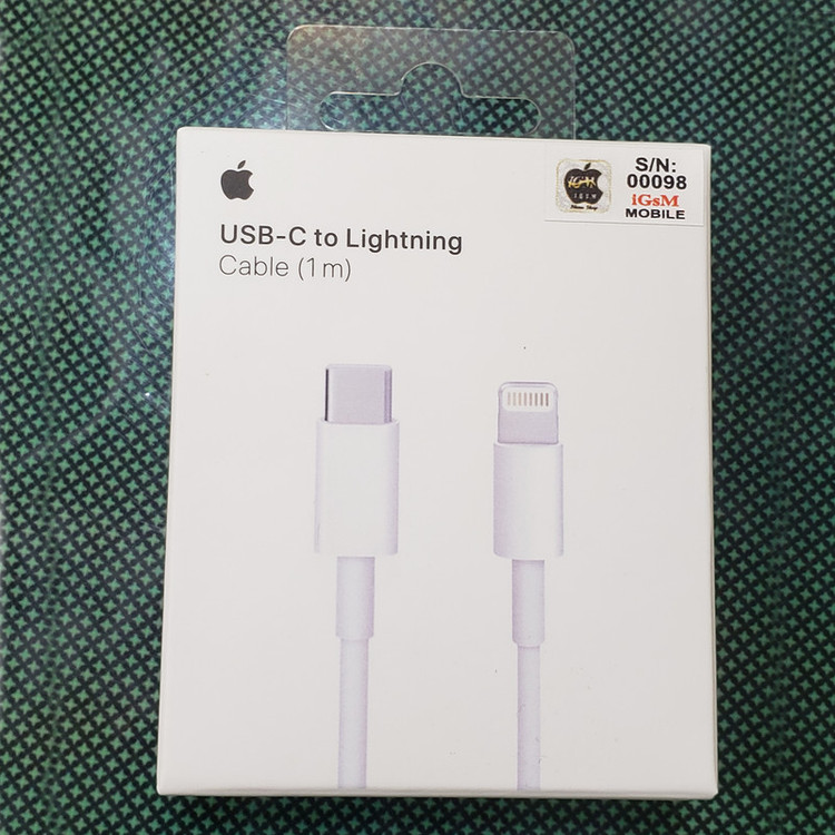 کابل تبدیل USB-C به لایتنینگ مدل MK0X2FE/A A1656 طول 1 متر