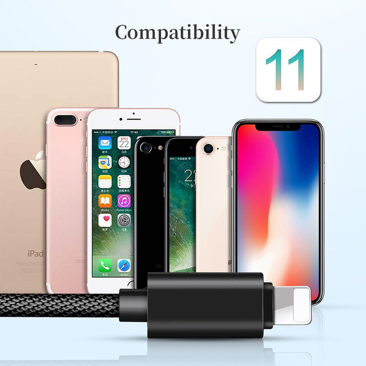 کابل تبدیل USB به لایتنینگ ایکس لول مدل PALM طول 0.18 متر