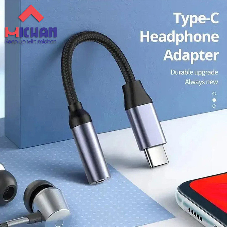مبدل USB-C به جک 3.5 میلی متری مدل T1