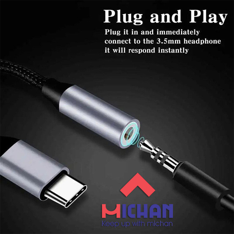 مبدل USB-C به جک 3.5 میلی متری مدل T1