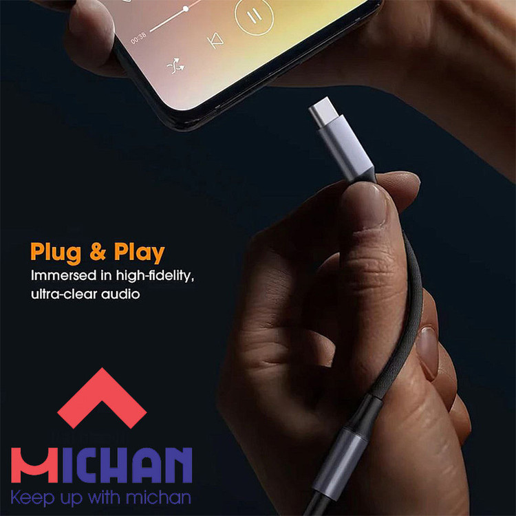 مبدل USB-C به جک 3.5 میلی متری مدل T1