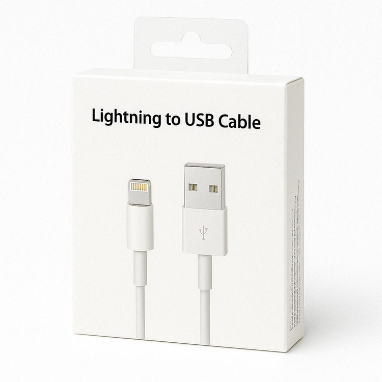 کابل تبدیل USB به لایتنینگ مدل Iphone طول 1 متر