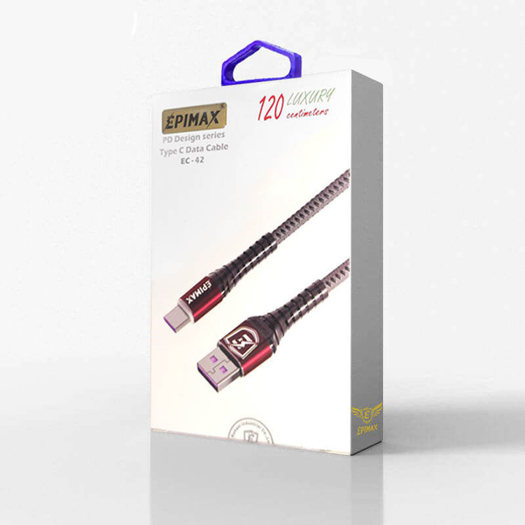 کابل تبدیل USB به USB-C اپیمکس مدل EC-42 طول 1.2 متر