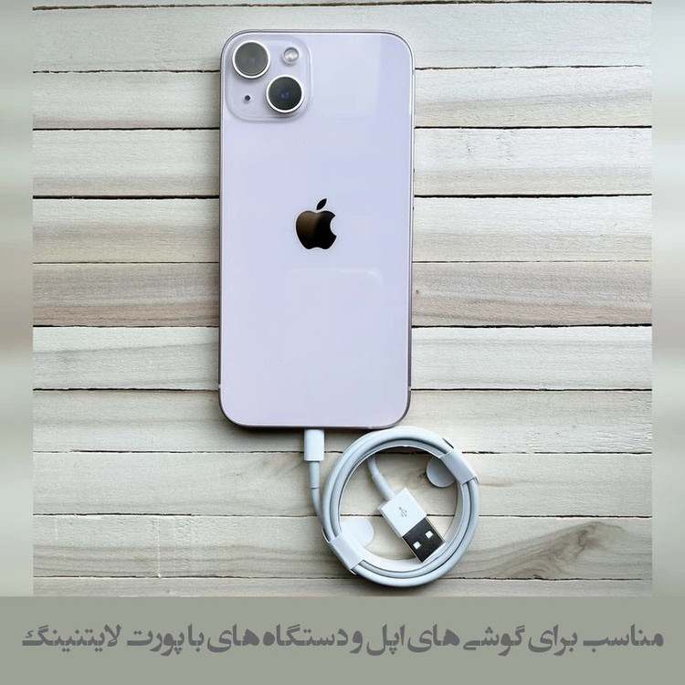کابل تبدیل USB به لایتنینگ مدل EASY CHARGING LIGHT طول 1 متر