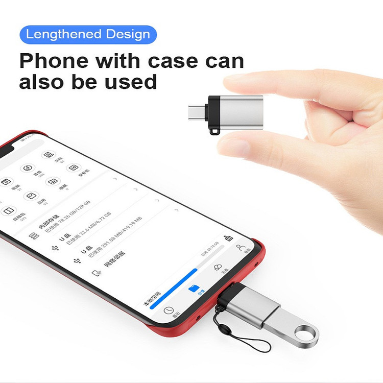 مبدل USB 3.0 به USB-C کد OTG-AC301