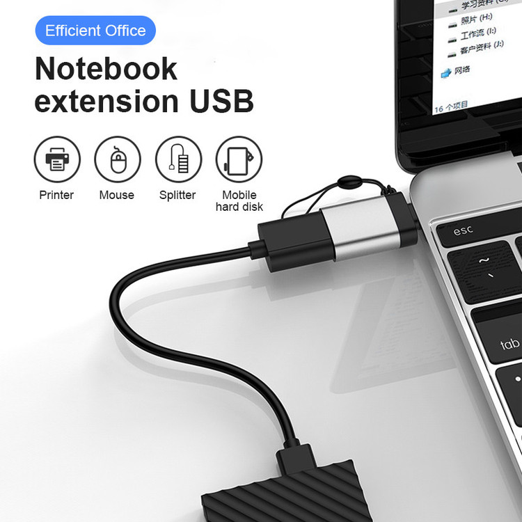 مبدل USB 3.0 به USB-C کد OTG-AC301