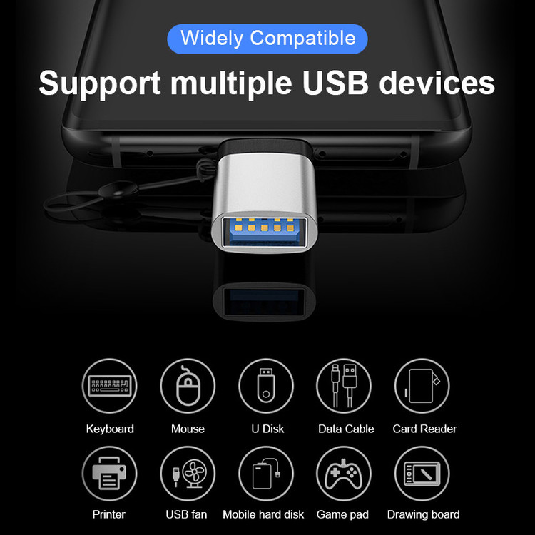 مبدل USB 3.0 به USB-C کد OTG-AC301