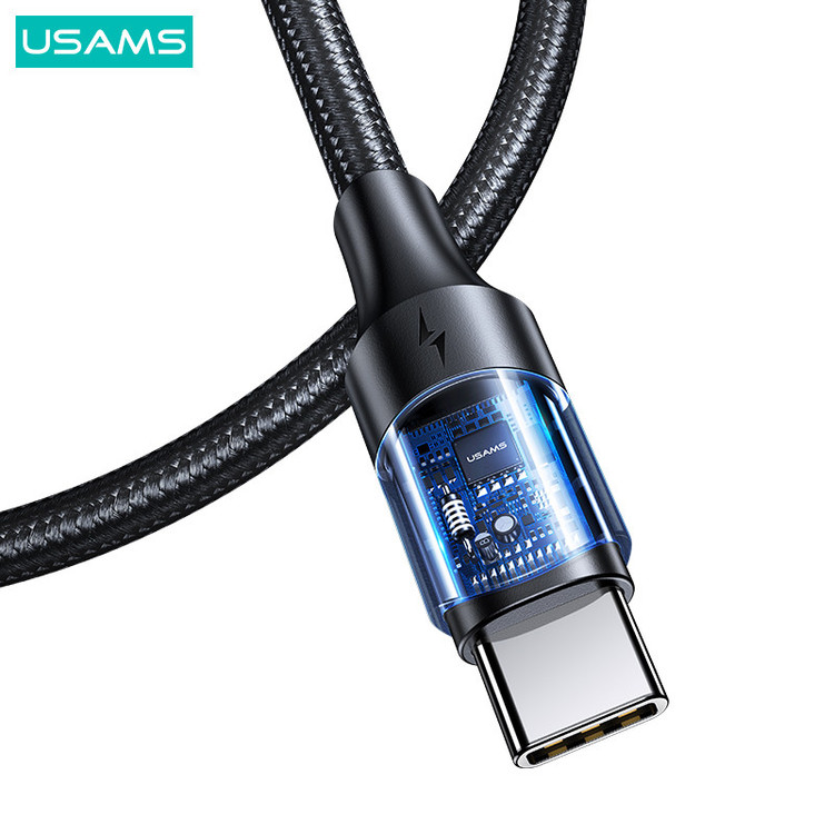 کابل تبدیل USB -c مدل US-sj524 طول 1.2 متر
