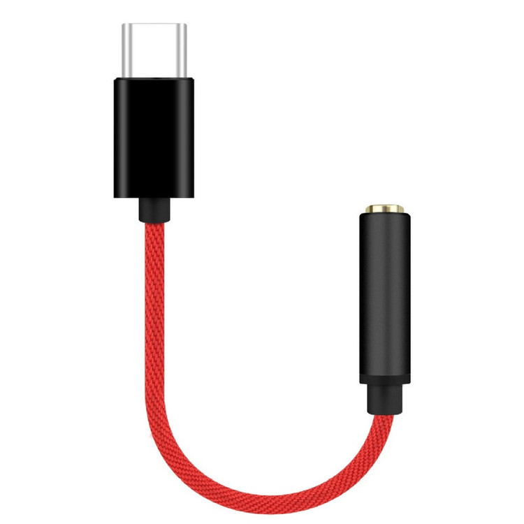 کابل تبدیل USB-C به AUX کین مدل KY-222 طول 0.12 متر