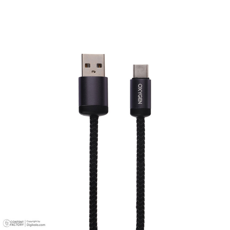 کابل تبدیل USB به USB-C اکسیژن مدل LX-22 طول 0.25 متر