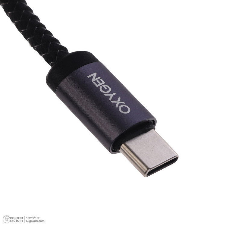 کابل تبدیل USB به USB-C اکسیژن مدل LX-22 طول 0.25 متر