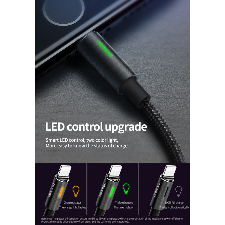 کابل تبدیل USB به لایتنینگ مک دودو مدل CA-4600-MCDO طول 1.2 متر
