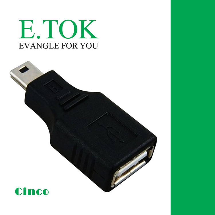 مبدل USB به Mini USB ایتوک مدل Cinco