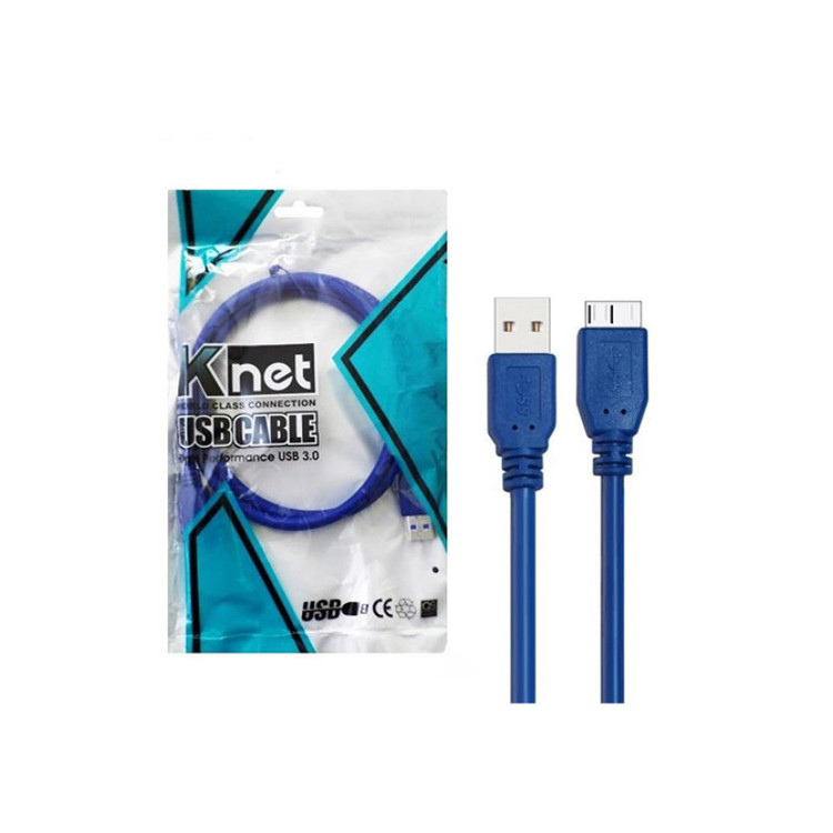 کابل هارد USB 3.0 کی نت مدل K-CUHD3010 طول 1 متر