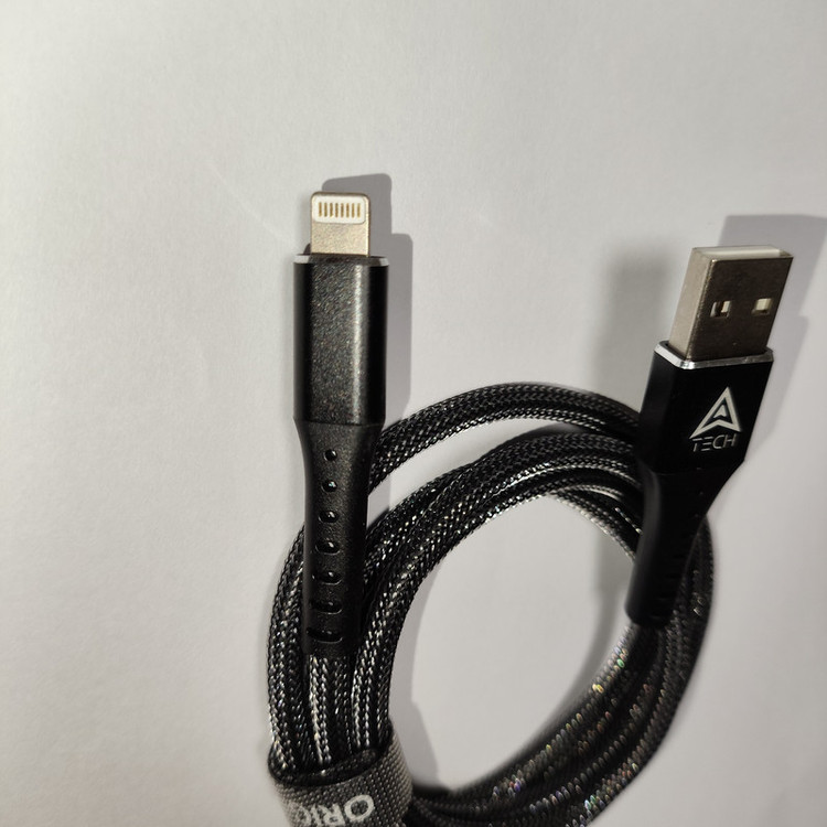 کابل تبدیل USB به لایتنینگ A TECH مدل iPh10 طول 1 متر