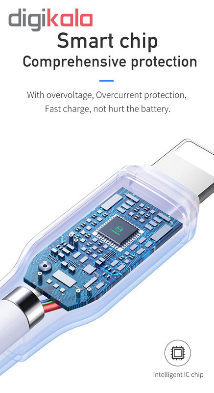 کابل تبدیل USB به لایتنینگ مک دودو مدل CA-7270 طول 1.2 متر