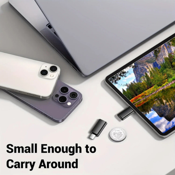 مبدل لایتینگ به USB-C مدل BZA-004