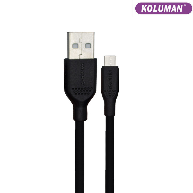 کابل تبدیل USB به USB - C کلومن مدل DK - 02 طول 1 متر