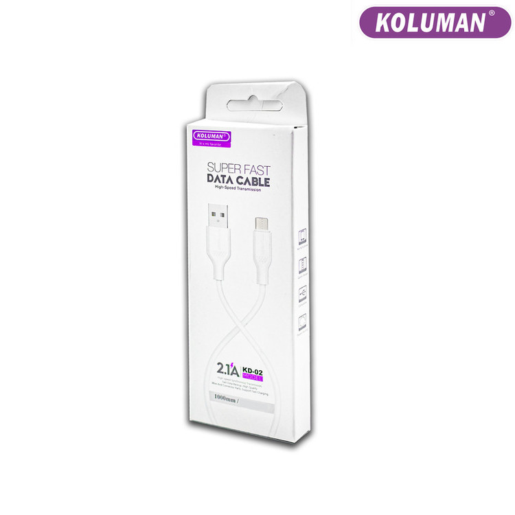 کابل تبدیل USB به USB - C کلومن مدل DK - 02 طول 1 متر